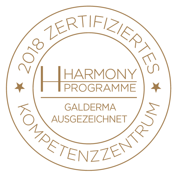 Zertifiziertes Kompetenzzentrum 2018 Galderma ausgezeichnet